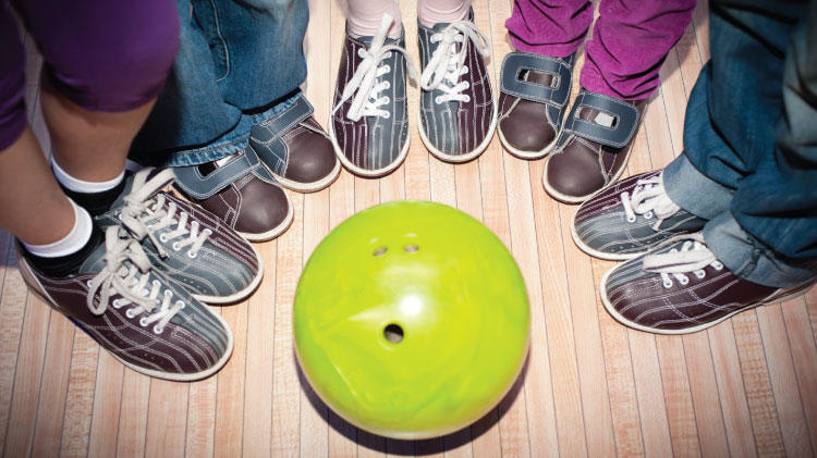 Flyer for EFMP Family Bowling Night