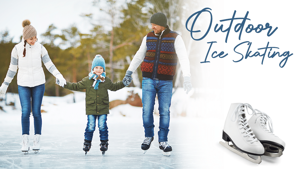 Flyer for Outdoor Ice Skating