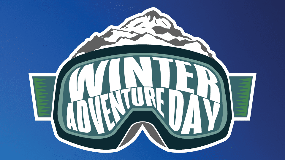 Flyer for Winter Adventure Day