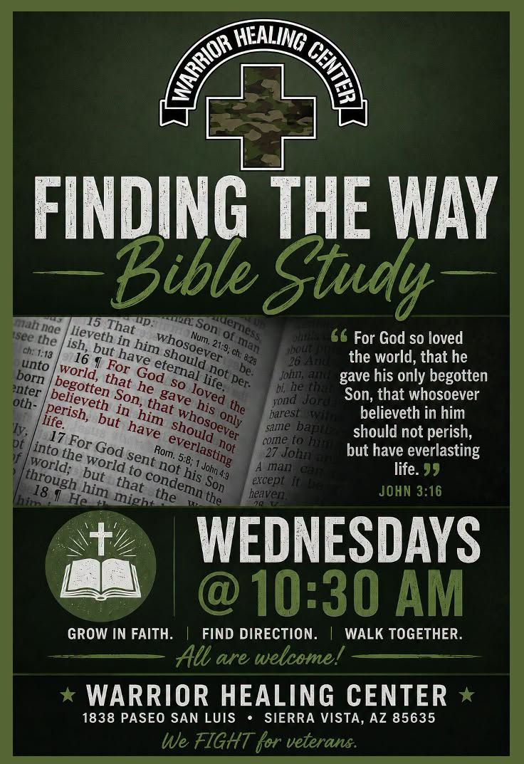 Flyer for Finding the Way Bible Study