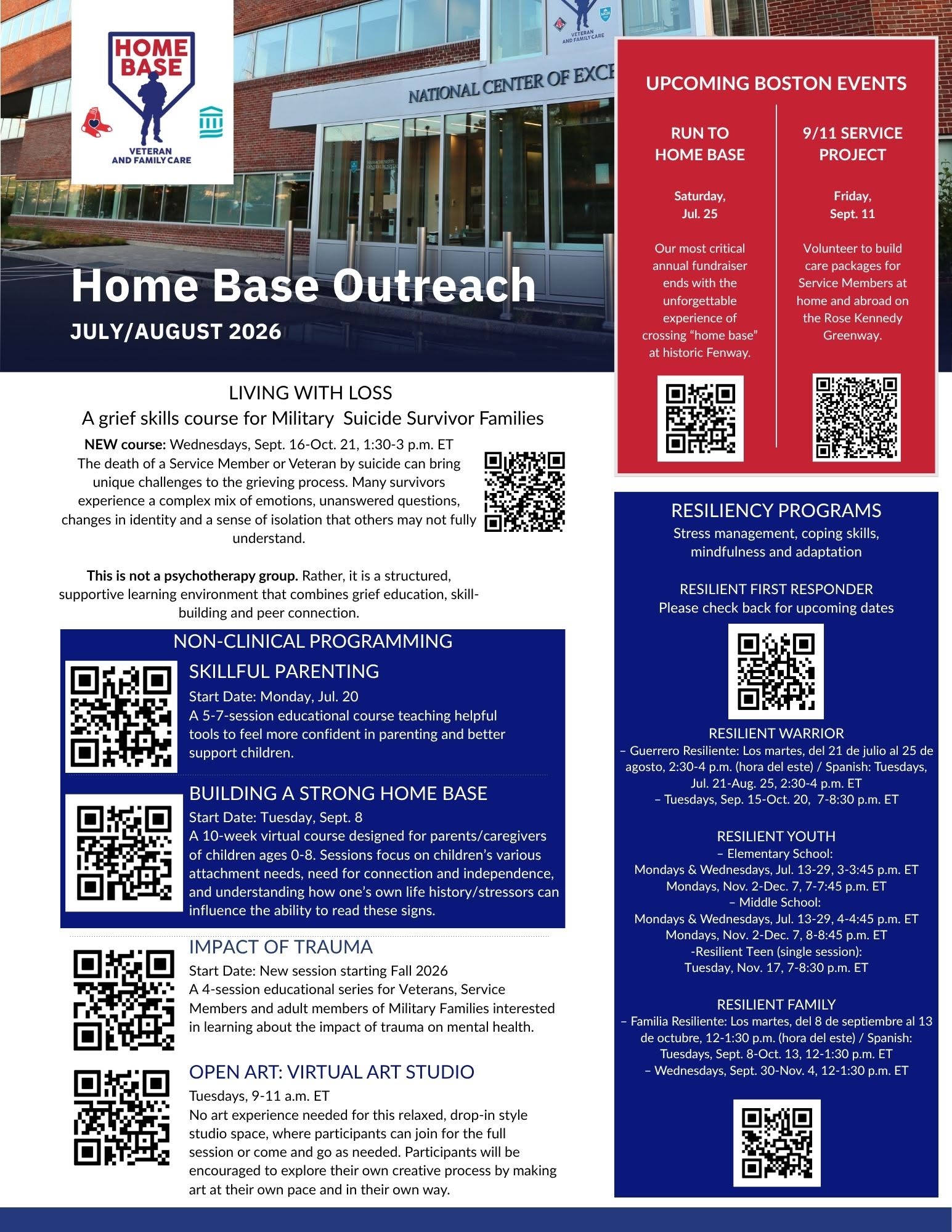 Flyer for Open Art: Virtual Art Studio (Home Base)